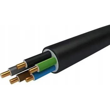 elektrický kabel Bezhalogenový energetický kabel N2XH-J 5x1,5 0,6/1kV B2ca /1m