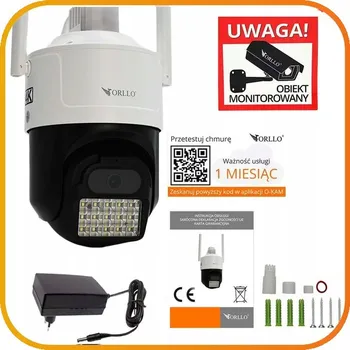 IP kamera Venkovní IP kamera Orllo Z17-PRO 4K otočná