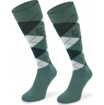 Dámské ponožky Klasické jezdecké ponožky s kosočtverci pro jízdu na koni COMODO vel. 35-38