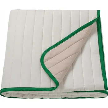 Přehoz na lůžko Přehoz na postel IKEA polyester 160 cm x 250 cm bílý