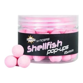 Boilies Dynamite Baits N-Ticers Pop-Ups Shellfish 15mm|DY1845