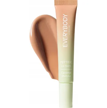 Péče o rty EVERYBODY LONDON Peptide Lip Balm hydratační balzám na rty Caramel Matcha