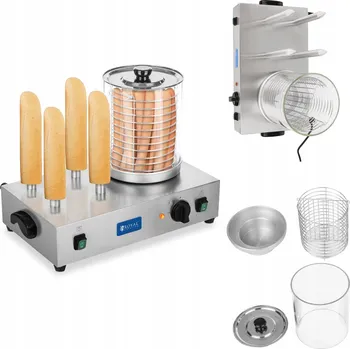 Hotdogovač OHŘÍVAČ PÁRKŮ A ROZPEKÁČ BUCHET VODNÍ LÁZEŇ STROJ NA HOT DOGY 600W