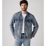 LEVI'S® TRUCKER JACKET - pánská džínová bunda 72334-0574 Modrá XL