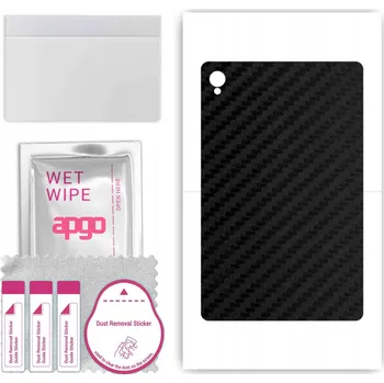 Pouzdro na mobilní telefon Fólie / Ochranná fólie na ZÁDA pro Lenovo Tab K10 - Karbonový Vzhled