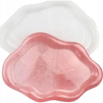 Forma na pečení Silikonová forma PODLOŽKA Mrak pro odlitky ze sádry nebo pryskyřice GH-FS290