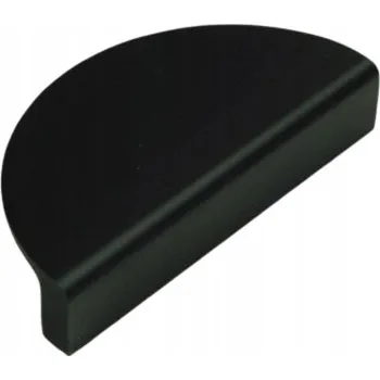 Nábytkové kování Nábytková úchytka klasická černá kovová 7,8 x 1,2 x 3,8 cm