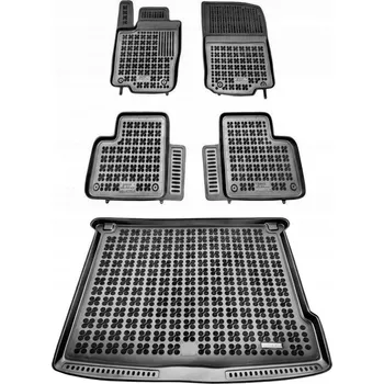 autokoberec Gumová sada autokoberců a rohož do kufru Mercedes Třídy M W166 2011-2015