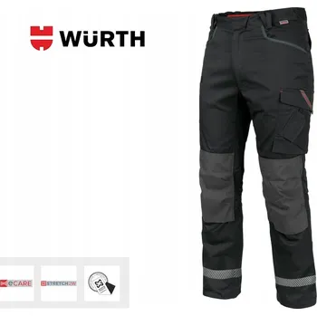 Pánské kalhoty ZATEPLENÉ PRACOVNÍ KALHOTY WURTH MODYF STRETCH X ANTRACIT vel. 30