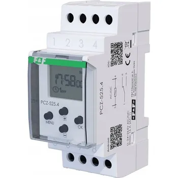 Bezpečnostní kamera Spínací hodiny 16A 24-264V AC/DC F&F PCZ-525.3 / 4