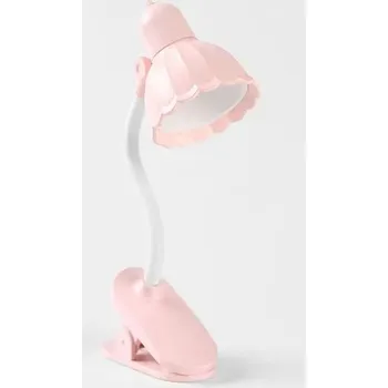 Čtecí lampička Mini led stolní lampička skládací na čtení | lampička, světlo - Růžový