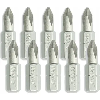 Bit Šroubovací bity PH1 Dedra 10 Ks