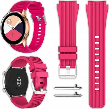 Řemínek na hodinky Řemínek Vanfone pro Samsung 20mm, růžový