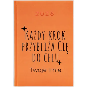 Kalendář Knižkový kalendář 2026 A5 oranžový