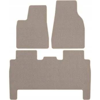 autokoberec Koberce Edecor velurové 3 ks