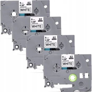 Pásek do tiskárny Páska do Brother TZe-221 9mm bílá 8 metrů TZ-221