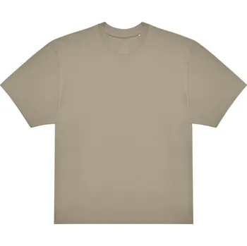 E220 oversize tričko z těžké bavlny pánské XS mastic