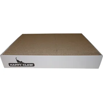 Happy Claw Škrabadlo L - bílá - 44x34x7 cm