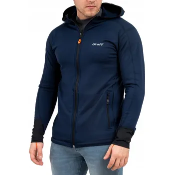 Pánská mikina Mikina Graff MIKINA modrá MIKINA vel.