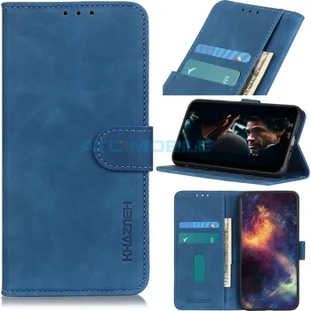 Pouzdro na mobilní telefon Pouzdro Book Xiaomi Redmi Note 10 Retro Texture otevírací modré a zpět 14 Kč s ATC Clubem