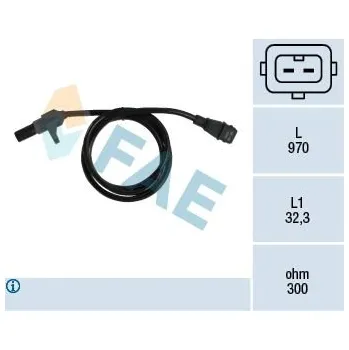 Kliková hřídel Generátor impulsů, klikový hřídel FAE 79122