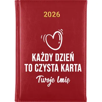 Kalendář Knižní kalendář 2026 A5 červený