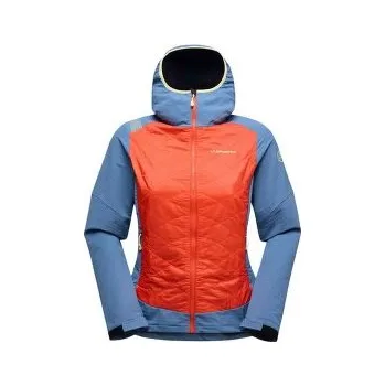 La Sportiva KAP HYBRID HOODY Women Cherry Tomato/Moonlight červená S