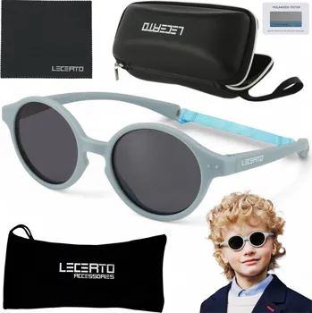 Sluneční brýle Lecerto 0 + modrá barva