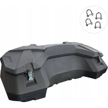 Zavazadlo na motocykl Kufr na čtyřkolku Shark AX92 voděodolný černý 109x48x36 cm