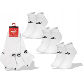 Pánské ponožky Puma Ponožky 887498 bílé, velikost 43-46