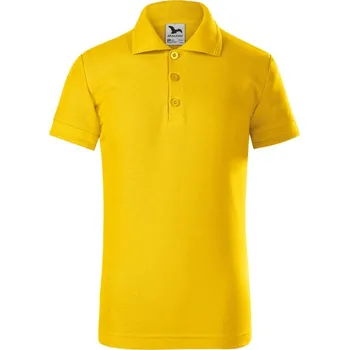 Chlapecké tričko Pique Polo polokošile dětská 122 cm/6 let žlutá