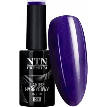 Lak na nehty Hybridní lak NTN 5g Multicolor Fialový Purple Violet Č.83
