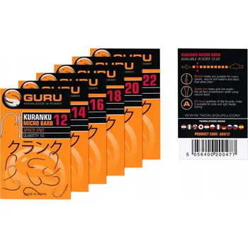 Rybářský háček Guru Kuranku zemní Háčky 10 ks