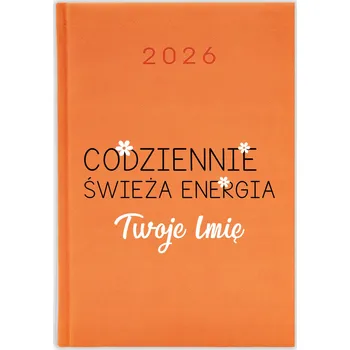 Kalendář Knižkový kalendář 2026 A5 oranžový