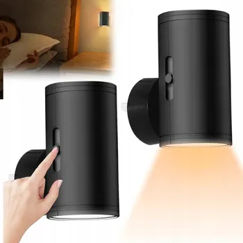 Lampička Noční lampa LED se soumrakovým senzorem Energeticky úsporné teplé světlo