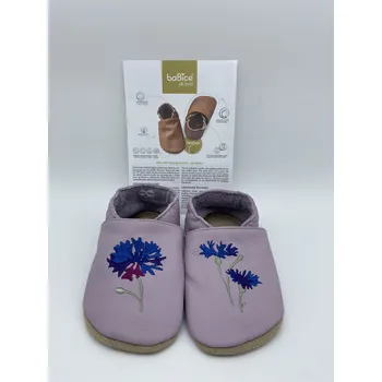 Dámská zdravotní obuv baBice barefoot capáčky MBE042 - chrpa Velikost EU: 17, vnitřní délka: 117, vnitřní šířka: 60