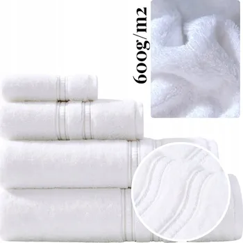 Bambusový ručník do koupele Spod Igły i Nitki 50x90 cm