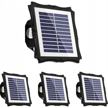 Venkovní osvětlení Solpex Solární Nástěnné LED Svítidla 3 Režimy Venkovní Zahradní 4 Kusy