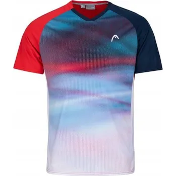 Chlapecké tričko CHLAPECKÉ TENISOVÉ TRIČKO HEAD STRIKER T-SHIRT BOY RED/VISION 152