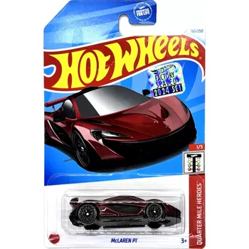 autíčko McLaren P1 Burgundy - HOT WHEELS