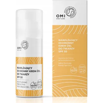 Přípravek na opalování Hydratační a ochranný krém-gel na obličej SPF50 ALLVERNUM