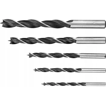 Vrták Vrtáky do dřeva 5 KS 4-10MM