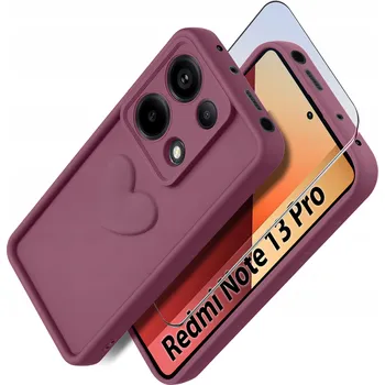 Pouzdro na mobilní telefon Zadní Kryt KrainaGSM pro Xiaomi Redmi Note 13 Pro 4G červený