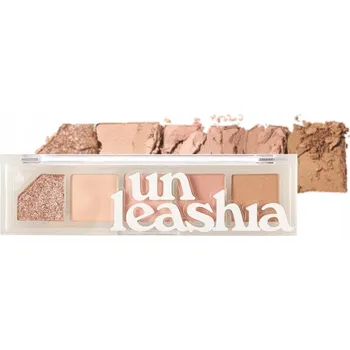 Oční stíny Unleashia, Paletka očních stínů Mood Shower, No. 2 Rose Shower, 4 g