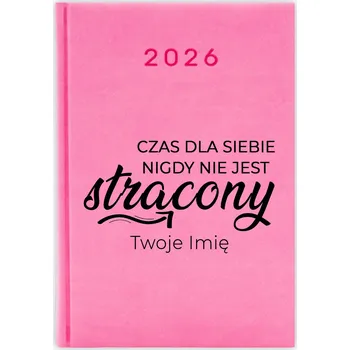 Kalendář Knižkový kalendář 2026 A5 růžový
