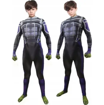 Karnevalový kostým KOSTÝM PŘEVLEK MUTANT SKIN SUPERHRDINA KOSTÝM NA KARNEVALOVÝ PLES 128 134