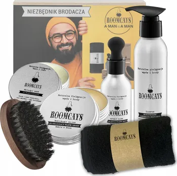 Péče o vousy Základní sada pro vousáče - sada kosmetiky na vousy Roomcays