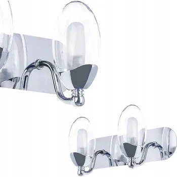 Nástěnné svítidlo Nástěnné svítidlo Italux stříbrné G9 28 W