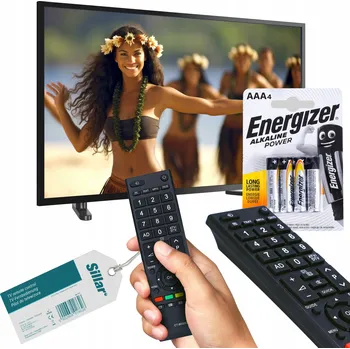 Dálkový Ovladač pro televizor SIL1711 + baterie Energizer AAA 4ks