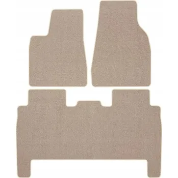 autokoberec Koberce Edecor velurové 3 ks